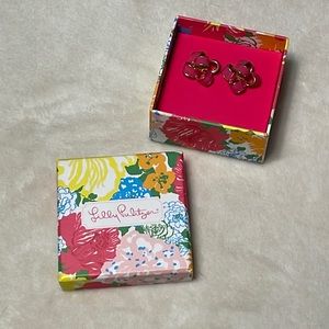 Pink Lilly Pulitzer Earrings